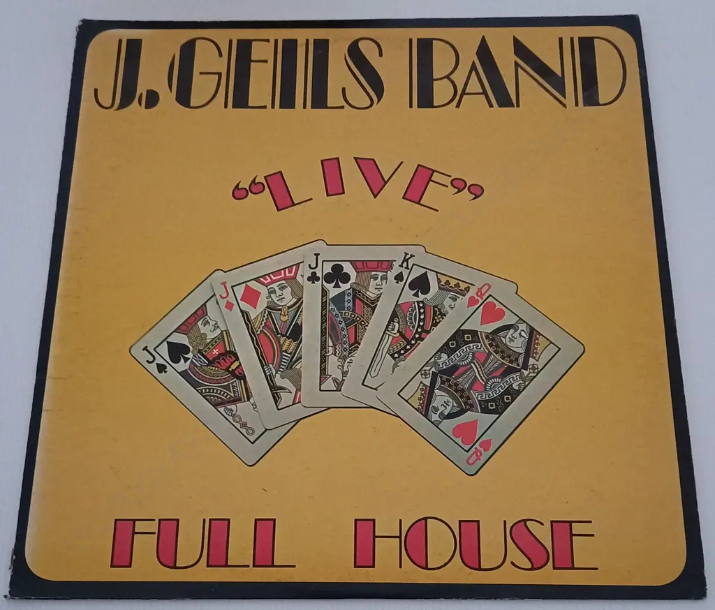 The J. Geils Band, "Live" Full House Image 1++